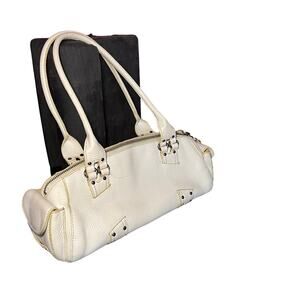 Cole Haan Village SP05 White Leather Shoulder Purse Bag